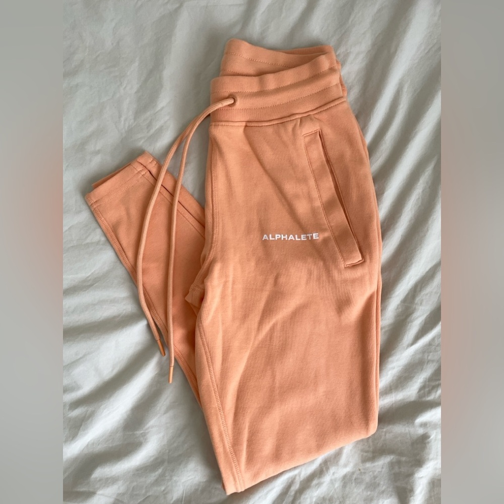 Alphalete Orange Joggers